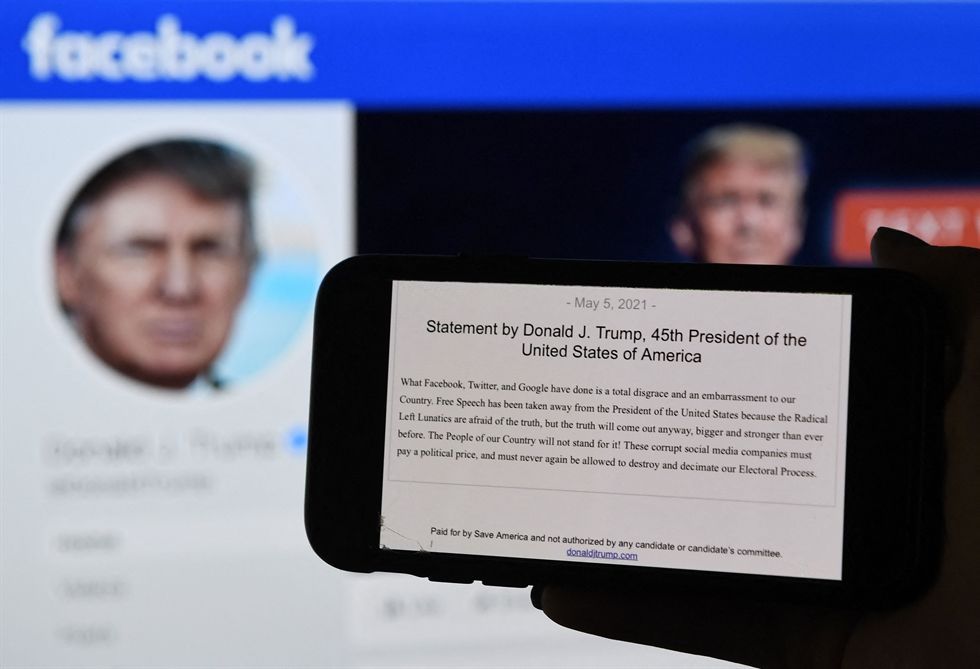 Facebook board upholds Trump ban, just not indefinitely - The Korea Times