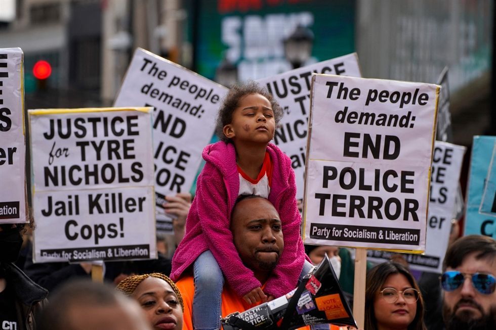 Memphis disbands police unit after fatal beating as protesters take to ...