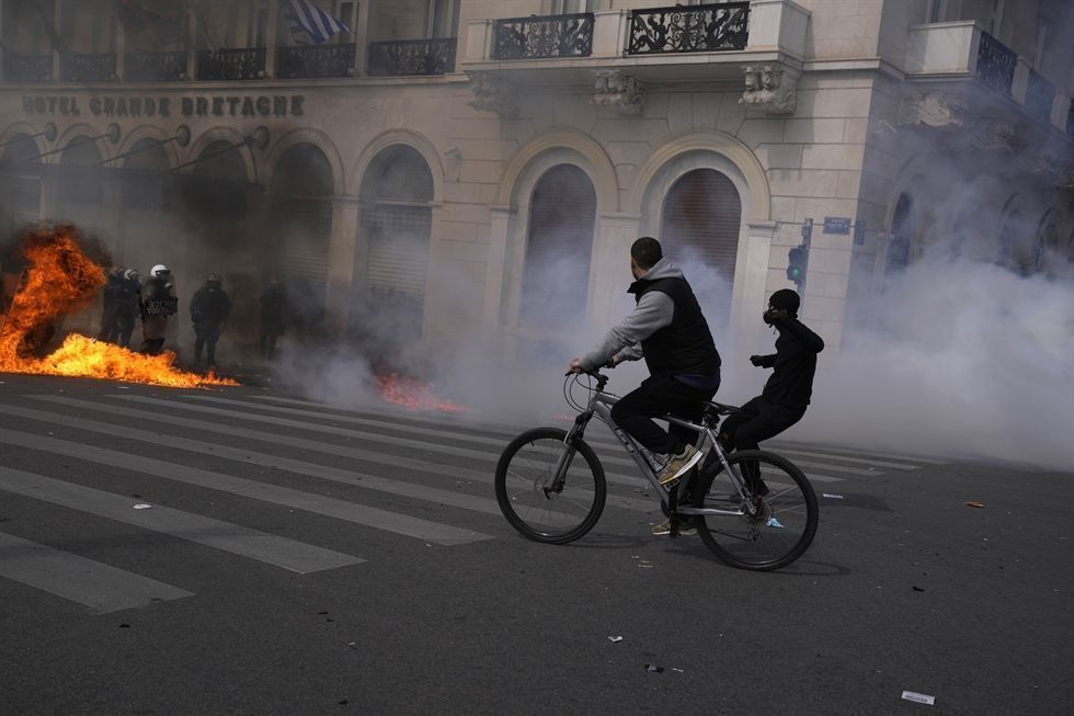 Strikes, protests and clashes over deadly Greek rail crash