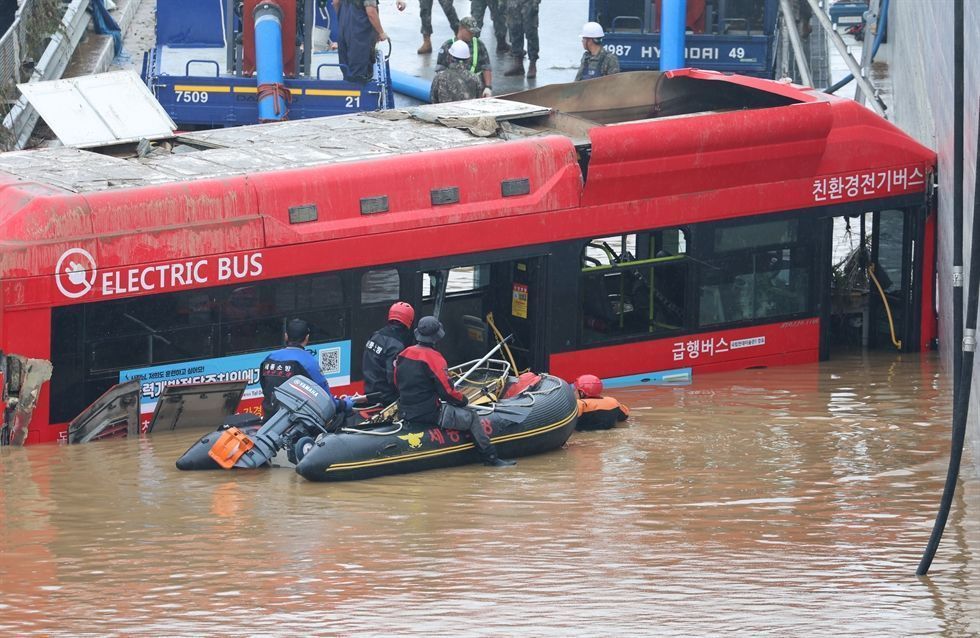 Heavy monsoon rains leave at least 37 dead, 9 missing - The Korea Times