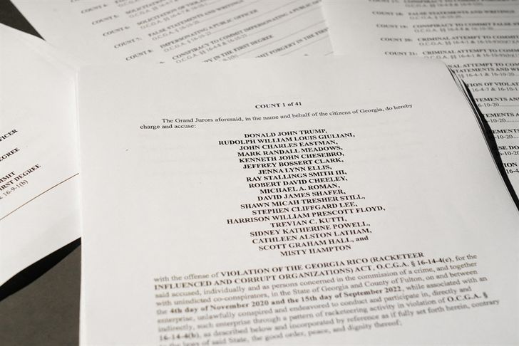 Trump indicted for racketeering over 2020 election interference - The ...