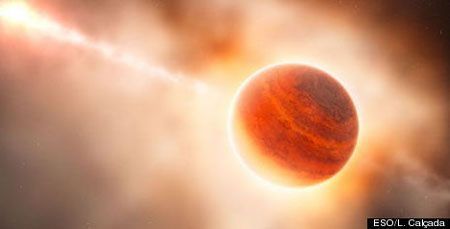 Alien planet photo first to show Exoplanet forming near star - The ...