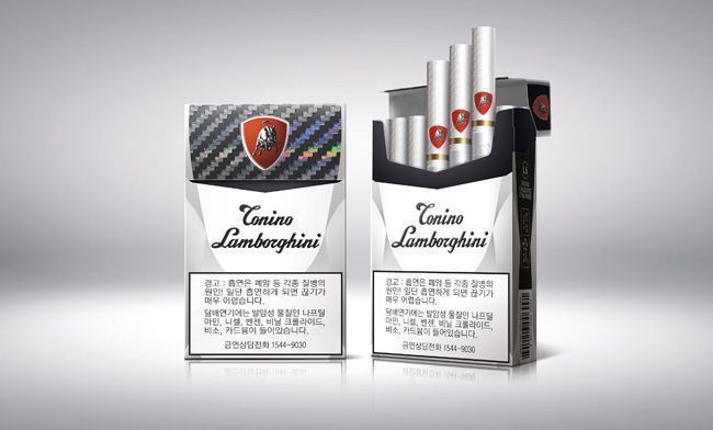 KT&G introduces Lamborghini brand cigarettes