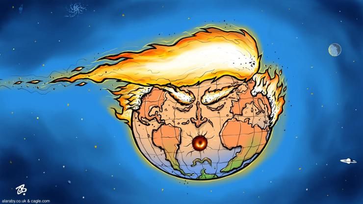 Trump fuels hoax on California fires