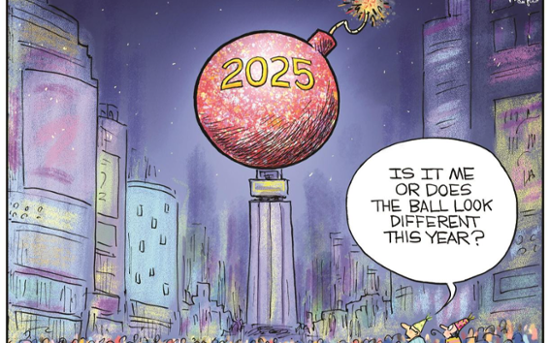 2025 New Year's ball