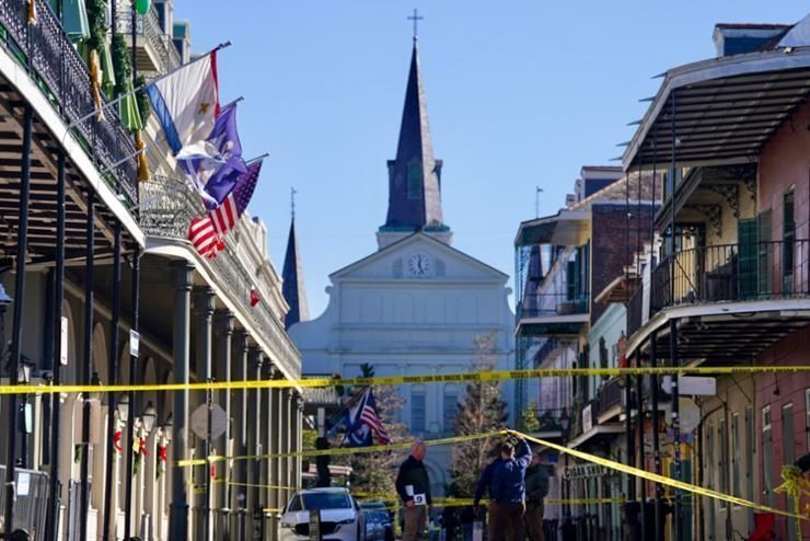 Driver in fatal New Orleans truck ramming may not have acted alone, had ISIS flag