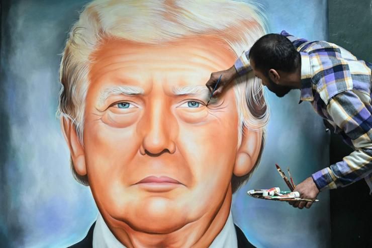 It's inauguration eve and Trump is ready to revel in his return to power