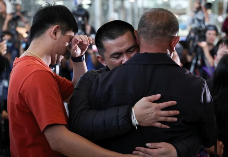 Thai nationals held captive by Hamas for 15 months return home