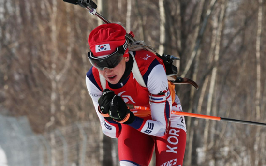 Naturalized biathlete Avvakumova wins Winter Asiad gold for Korea