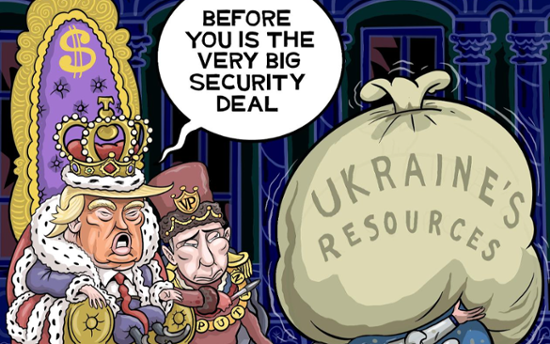 US-Ukraine deal sparks extortion concerns