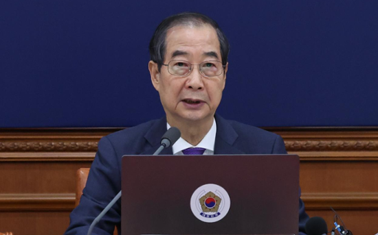 Acting President Han to hold extraordinary Cabinet meeting Thursday