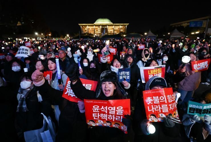 South Koreans determined to impeach Yoon despite failed National Assembly motion