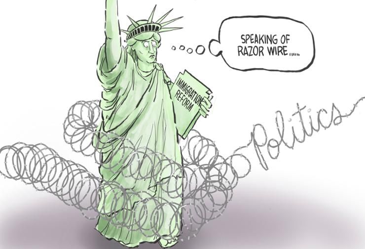 Immigration reform all tangled up - Vimarsana News