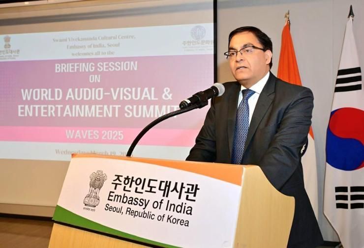 Indian ambassador highlights strengthening media, entertainment ties between two countries