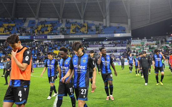 Incheon United relegated to K League 2 for 1st time