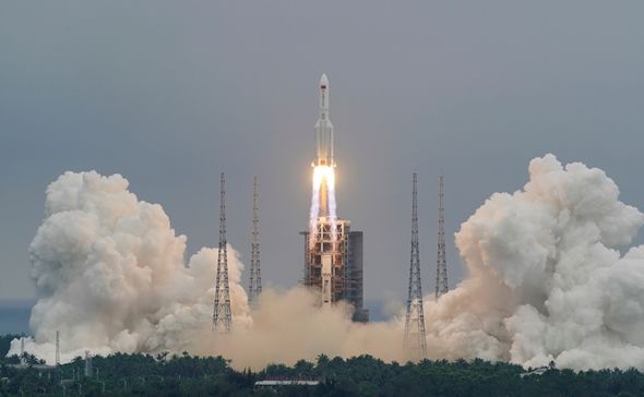China launches main part of its 1st permanent space station - The Korea ...