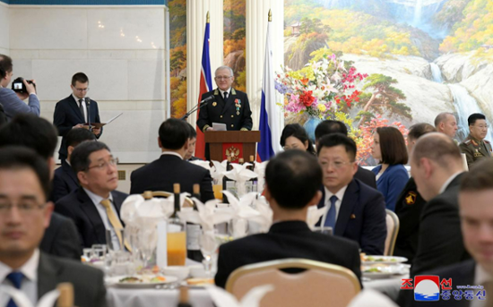 Russian Embassy in N. Korea hosts reception on ratification of mutual defense treaty