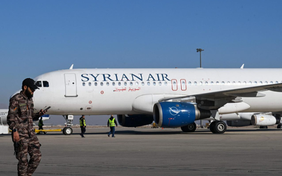 First flight since Assad's fall departs Syrian capital