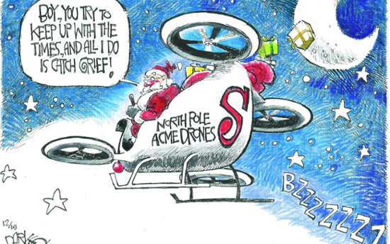 Mystery drones