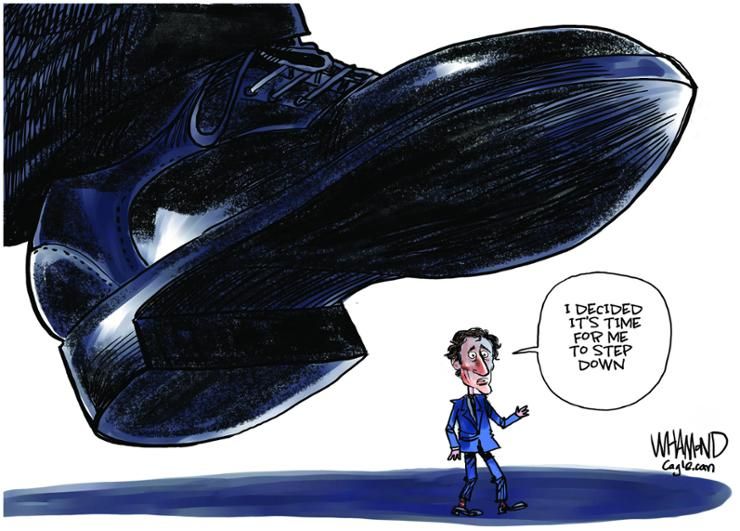 Trudeau steps down