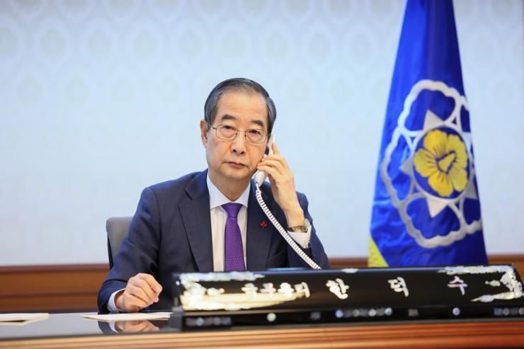 Han, Japan's Ishiba agree to continue trilateral cooperation with US against N. Korea-Russia ties