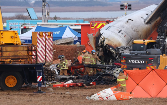 179 killed in Muan airport plane crash, 2 rescued