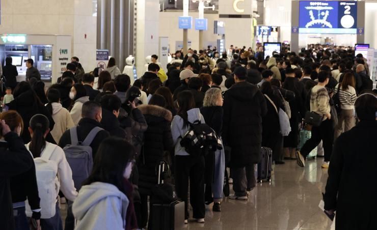 No. of travelers at Incheon airport to reach 2 mil. during Lunar New Year holidays