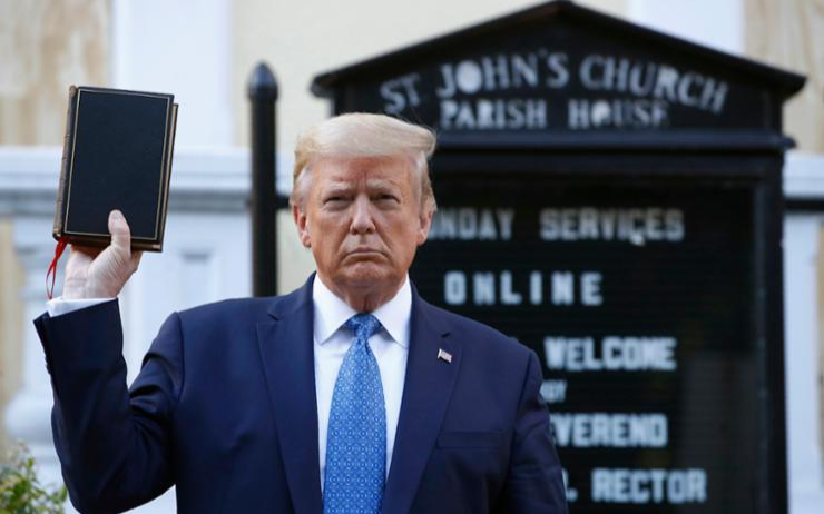 Trump sells 'God Bless the USA' Bibles for $59.99 as he faces mounting legal bills - Vimarsana News