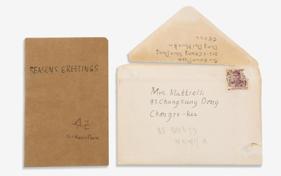 Artist Park Soo-keun's 1962 memorabilia return to Korea, gifted to museum