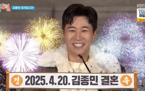 TV personality Kim Jong-min to marry in April