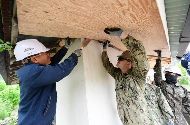Korean, US navies repair home of Korean War veteran - Vimarsana News
