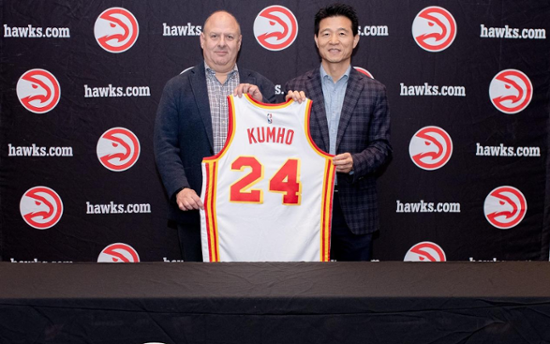 Kumho Tire partners with Atlanta Hawks