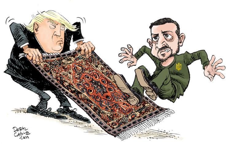 Trump pulls the rug out from under Zelenskyy