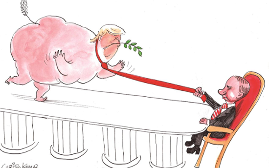 Putin and Trump peace talks