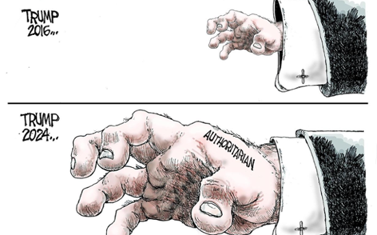 Authoritarian hands