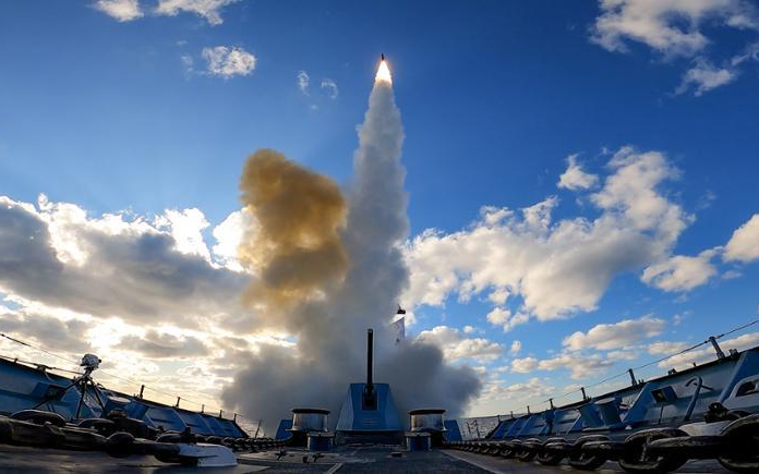 Navy's SM-2 missile successfully hits target in 1st domestic test - Vimarsana News
