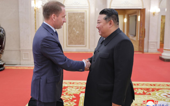 N. Korea's Kim urges extensive promotion of relations with Russia: KCNA