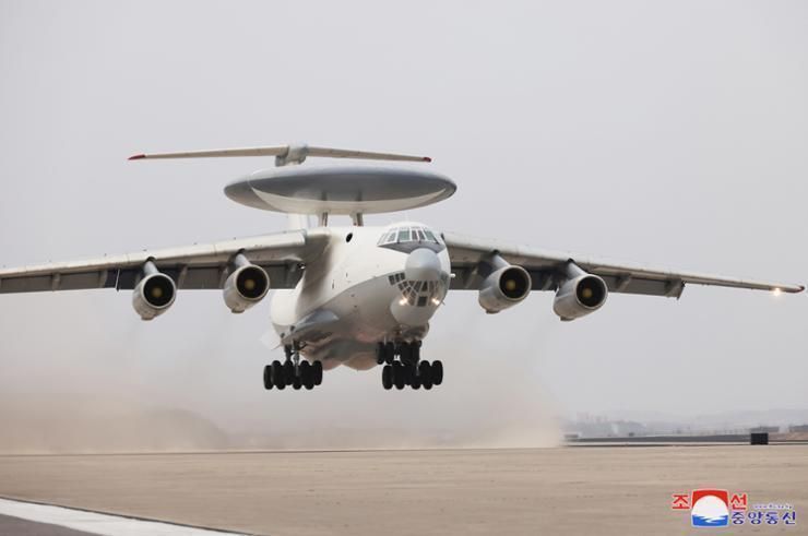 N. Korea releases photos of what appears to be airborne control aircraft