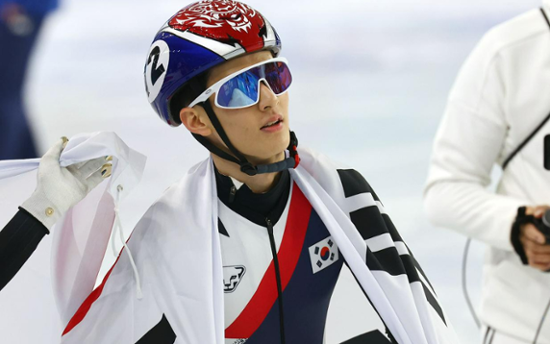 Jang Sung-woo wins gold in men's 1,000m short track at Winter Asiad