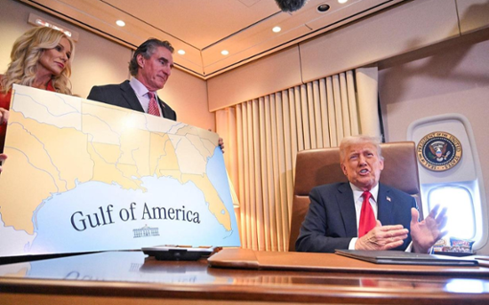 The real motive behind Trump renaming the Gulf of Mexico to 'Gulf of America'