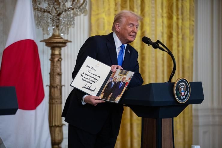 Trump says he'll announce 'reciprocal' tariffs next week