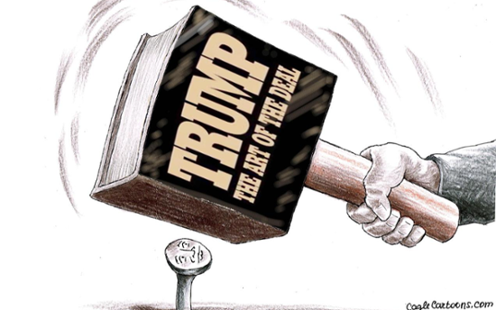 The art of the deal by Trump