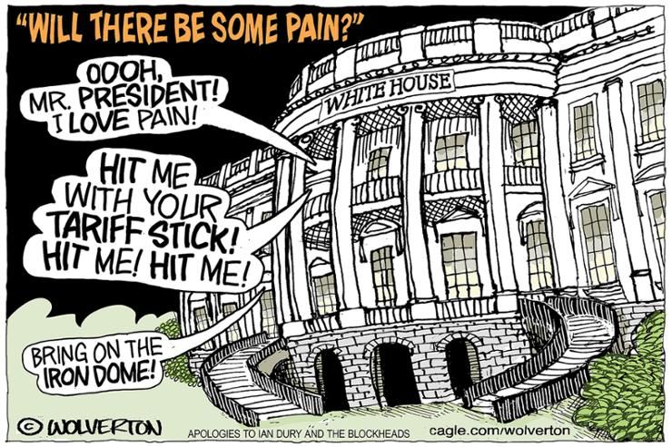 Tariffs cause headache in the White House