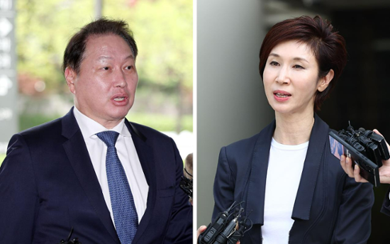 SK chairman urges swift divorce ruling