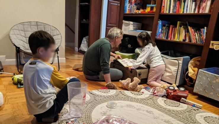 American father reunites with children 4 years after kidnapping by Korean spouse - Vimarsana News