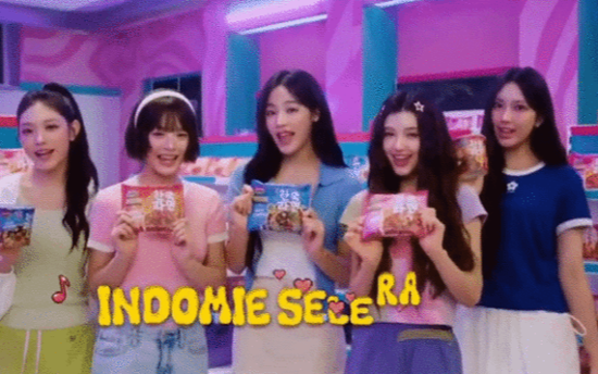 Indonesian 'Korean Ramyeon' ad with NewJeans may mislead consumers, warns KIPO