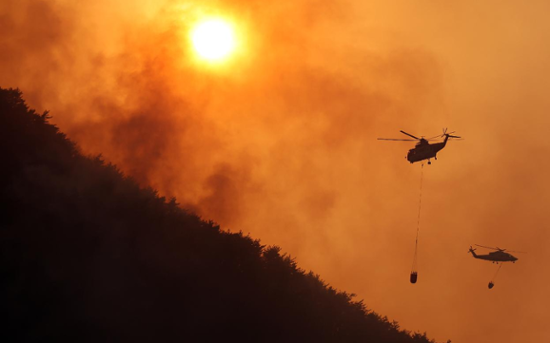 Gov't to provide special grants to 3 wildfire-hit regions: acting president