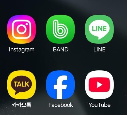 KakaoTalk leads social media usage in Korea, followed by YouTube, Instagram