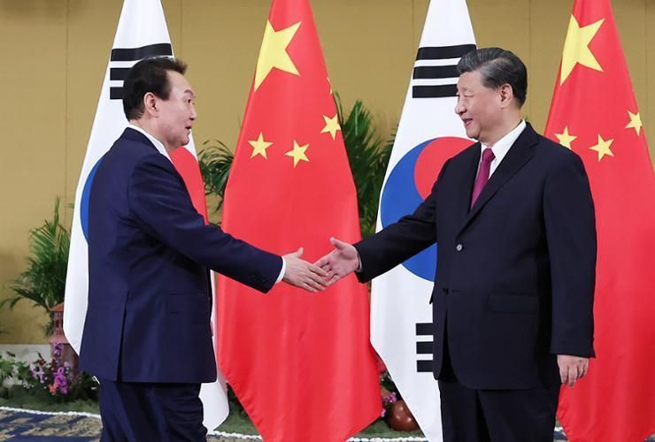 Yoon, China's Xi to hold 1st summit in 2 years on sidelines of APEC in Peru