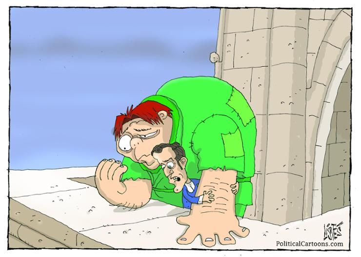Quasimodo saves Macron